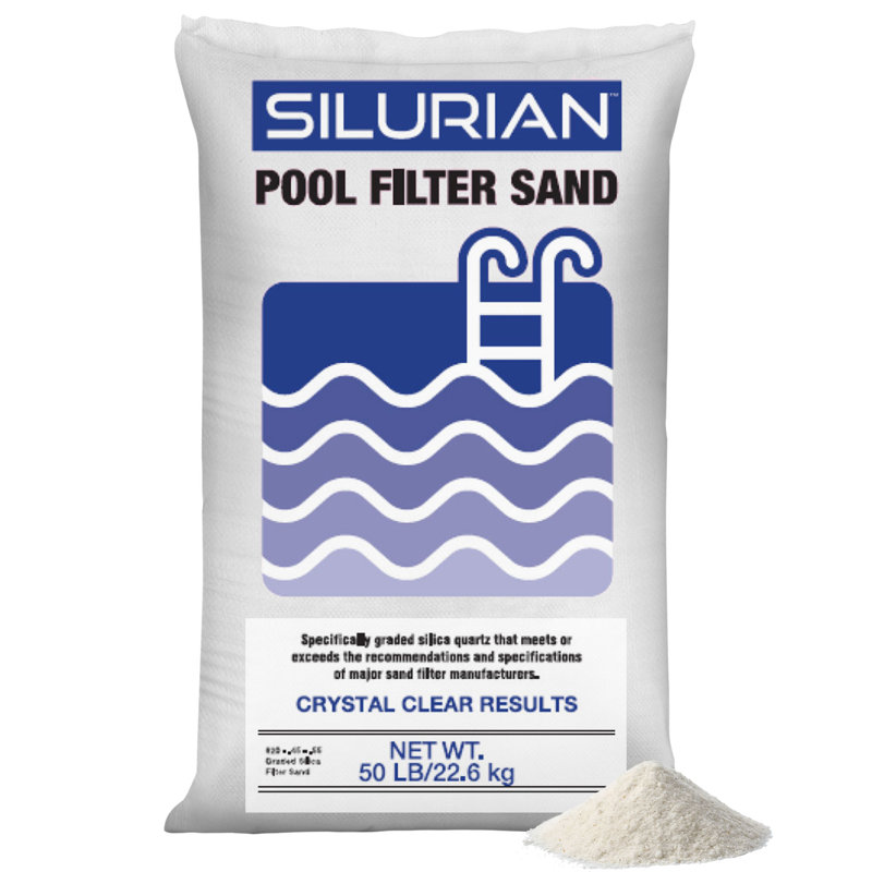 U.S. Silica SILURIAN 20 Grade Angular Pool Filter Sand for Optimal Filtration