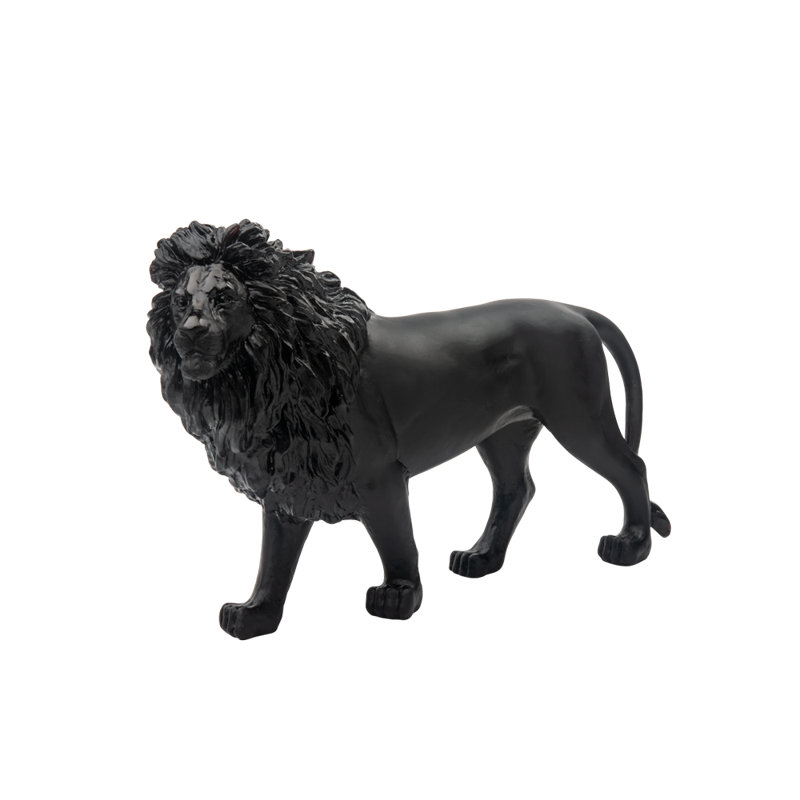 Animal Universe Sand Lion 500 Ex Figurine, Black