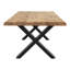 Elsass Cross Legs Coffee Table-1974506807