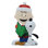 LED Lighted Peanuts Charlie Brown And Snoopy Caroling Outdoor Christmas Decoration - 32"