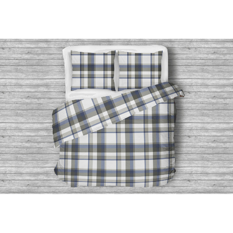 Emys Duvet Cover Set, 200 x 220 cm - 2 Pillowcases (70 x 80 cm)