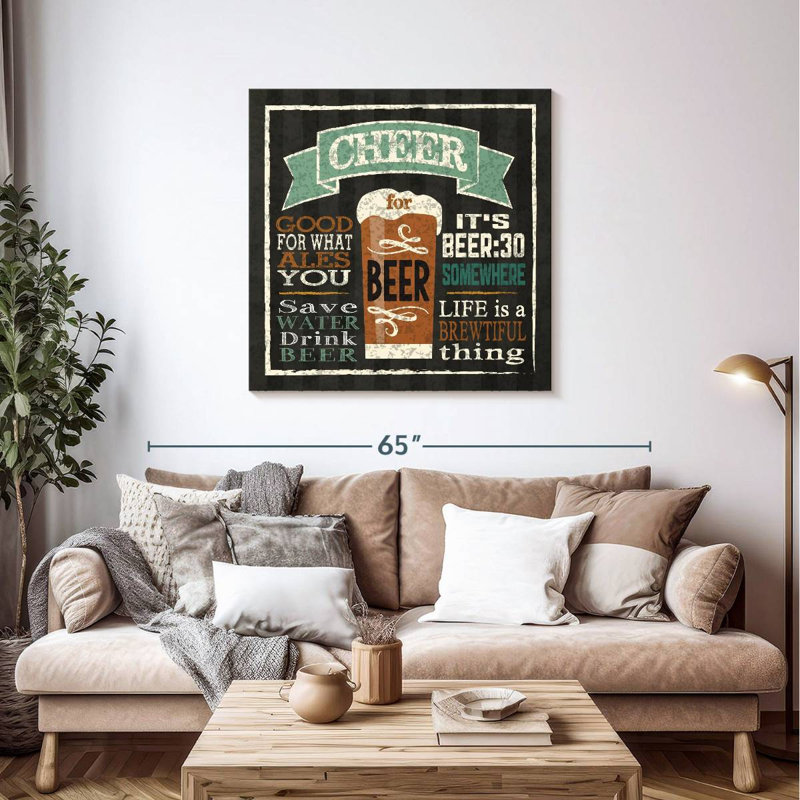 Tergel Feel Good Beer, H 39 po x l 39 po