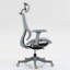 Chaise de bureau en filet à haut dossier 8 365hp - Gr avec rotation à 360 °, 4d, peu encombrante pour le travail de bureau 3 angles réglables, pivotante, assise longue durée confortable-1099211312-1099211319