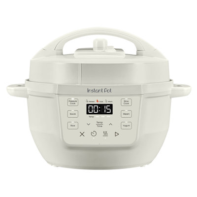 Instant Pot® 4Qt RIO Mini 7-in-1 Multi-Cooker, PressureCooker, SlowCooker, RiceCooker, Steamer, Sauté, Yogurt Maker, & Warmer, Includes App With Over 2000 Recipes, 4QT, Sea Salt