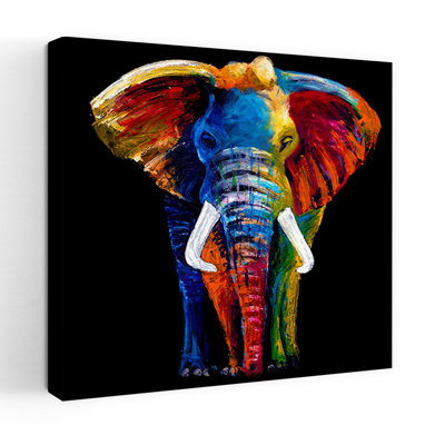 Elephant Contemporary Elephant Wildlife Art