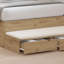 90cm W Manufactured Wood Bedside Table