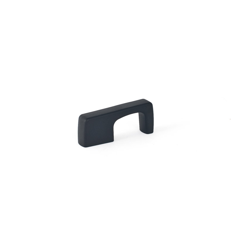 Rise 2" Center to Center Bar Pull, Black Matte