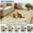 Floral Snake & Bird Print Machine Washable Area Rug with Non-Slip TPR Backing for Living Room Bedroom Dining, Soft Plush Foldable Carpet-1042407686-1042407685
