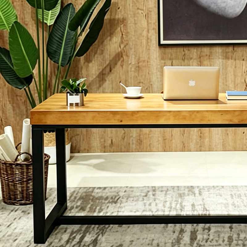 Bureau simple et multifonctionnel, 29.52" H x 78.74" W x 31.49" D