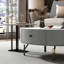 Table basse en pierre frittée de style moderne
