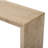 60" Modern Farmhouse Console Table With 2 Concealed Drawers, Waterfall Design Entryway Table With Thickened Legs & Rustic Wood Grain For Living Room, Entryway & Hallway-1004005339
