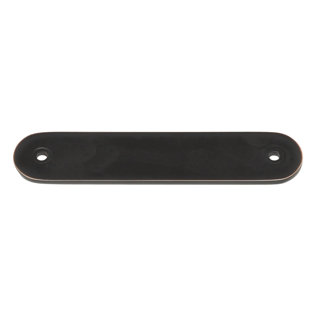 GlideRite Hardware 4-3/4 in. Rounded Backplate 3-3/4 in. Center to Center, 5343-96 (Set of 25) GlideRite Hardware 