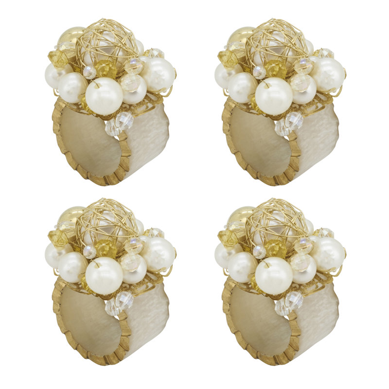 Napkin Ring Collection Acrylic Stainless Steel