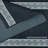 Custom Size Slip Resistant Low Profile (Thin) Meander Black Machine Printed Runner Rug by Feet-2087336627