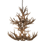 Rustic Lodge 12 - Light Chandelier