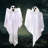 2Pcs 27.5" Halloween Hanging Ghost