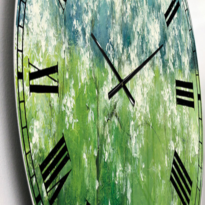 Green Mountain Spring - Horloge murale traditionnelle, Petit
