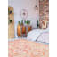 Tapis rose / blanc tissé à la main Falco