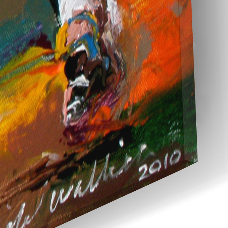 "Roberto Clemente" par Richard Wallich, H 24 po x l 16 po x P 0,2 po