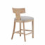 Ensemble de 2 tabourets de comptoir robustes et élégants au design ergonomique pour la décoration intérieure