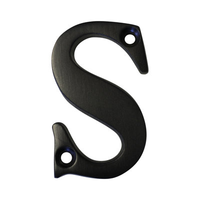 2'' H Brass House Letter