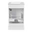 Meuble-lavabo de salle de bain avec lavabo en céramique, porte à fermeture douce et support de rangement fixé à la porte-1690481537-1690481536