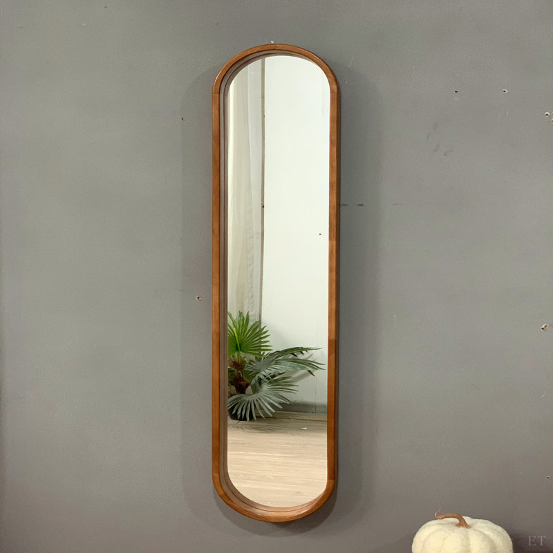 Miroir 9,5 x 2 x 47,2 po avec cadre ovale allongé