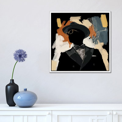 Operatic Black - Painting on Canvas