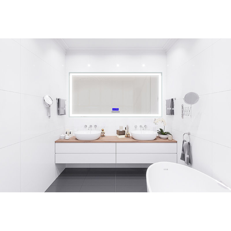 Miroir de salle de bain Kagome, 35 po x 76 po