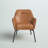 Faux Leather Armchair-980397758