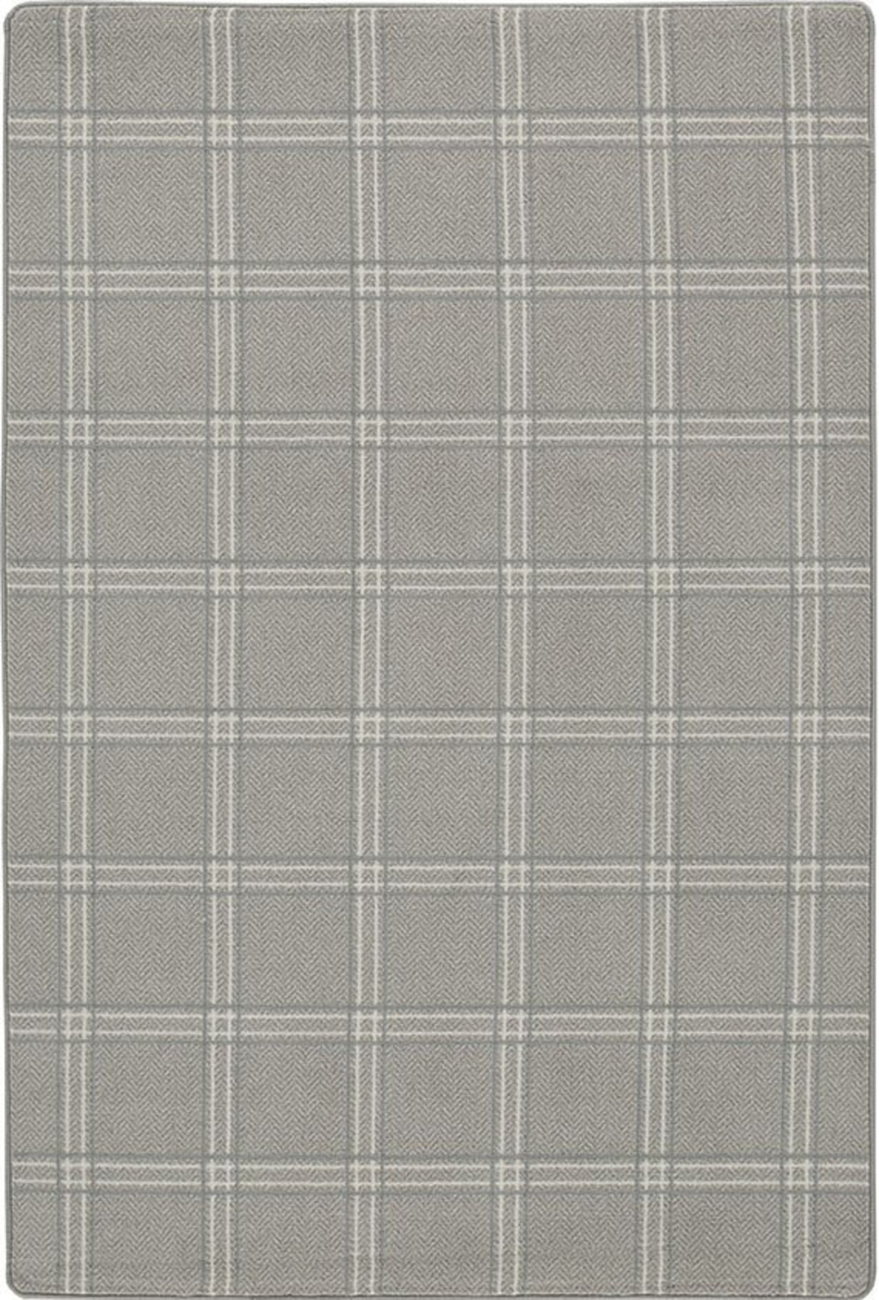 Milliken Imagine Pane Plaid Quartz Area Rug | Wayfair