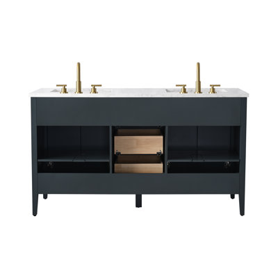 Bilroy 72" Pine Double Bathroom Vanity