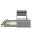 Lit simple en bois avec lit gigogne-1683528975
