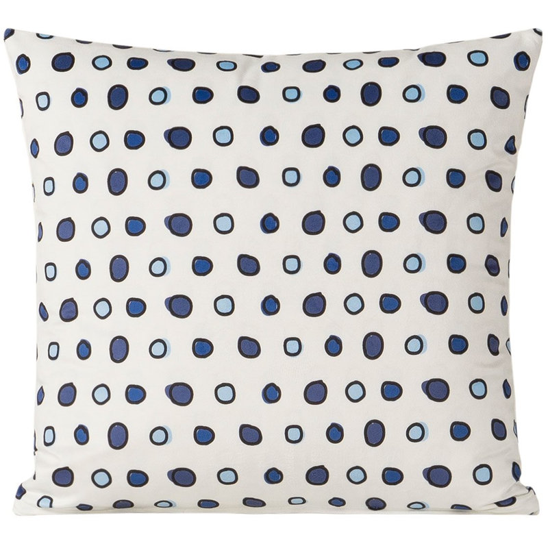 Polka Dots Throw Pillow, 16" x 16"