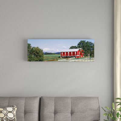 « grange », reproduction de photo sur toile