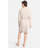 Leopard Pattern Luxury Soft Robe W/ Front Pockets Belt - LIGHT BEIGE-485074156