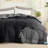 Bedsure King Box-Stitch Down Alternative Duvet Insert – Black; Gray , All-Season Comforter-126171482-101820267