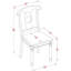 Cet ensemble de salle à manger 9 pièces comprend une table de salle à manger rectangulaire avec feuille papillon et 8 chaises de cuisine rembourrées en similicuir de 42 po x 84 po, noir et cerise-22133879-49667139-131410729