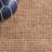 Jameswilliam Natural Fiber Hand Woven Jute Solid Color Rug-1889571594