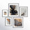 Capullo Wood Picture Frame - Set of 5 with Mat