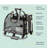 Luxury Rider Chrishawn Pet Carrier with Removable Wheels and Telescopic Handle-1542204271