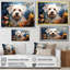 «Popart Maltese Magic» sur impression sur toile-943158475-943158468