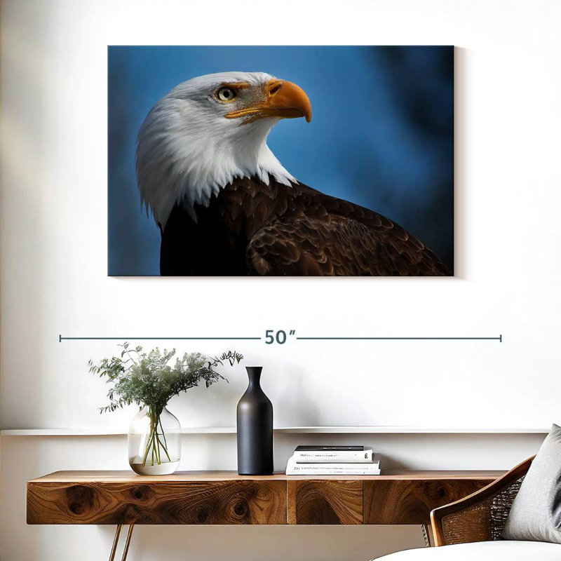 Brampt American Bald Eagle Headshot
