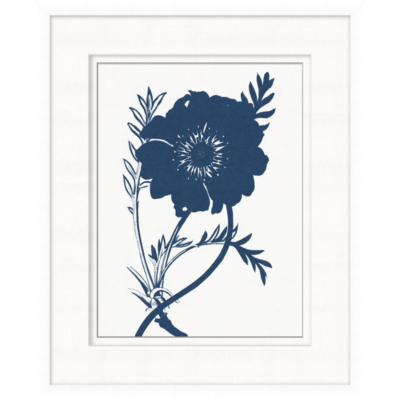 Fleur marine 1 - Peinture sur papier