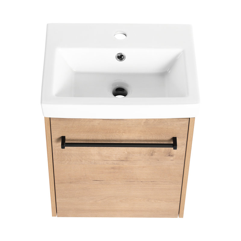 Meuble-lavabo flottant 18 po Modern
