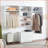 Closet Systems | Devi Modular Wall-Mounted Wood Closet System - White | White | Wood-1586383763