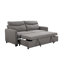 Canapé-lit à accoudoirs carrés 74,75 po Savione-1901299526