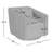 Sebastian 31" Wide Swivel Armchair-925561298