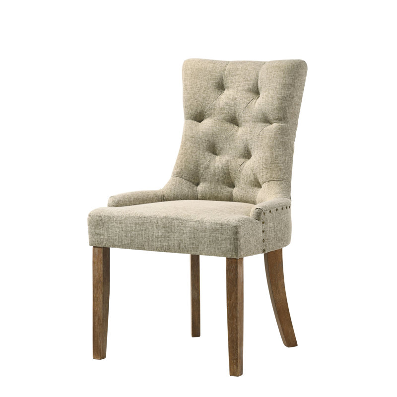 Ensemble de 2 chaises d'appoint en chêne récupéré Yotam