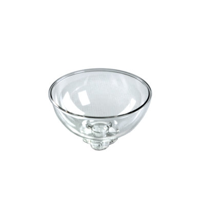Bol en plastique transparent de 8 po de diamètre x 4 po de profondeur